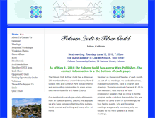 Tablet Screenshot of folsomquilt.org